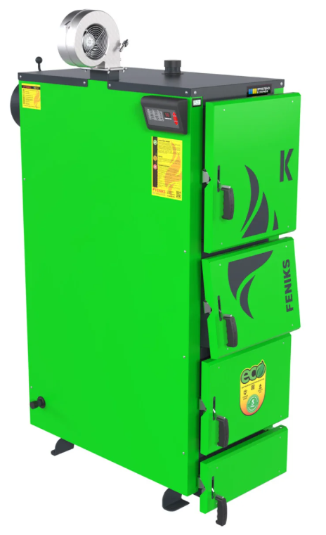 Твердопаливний котел Feniks серія K 62 кВт